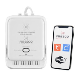 Czujnik Gazu ziemnego metan LNG Firesco JT-ZL2010W WiFi TUYA