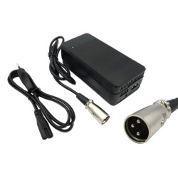 Ładowarka rower elektryczny 48V wtyk 3 pin (54,6V 2A) zasilacz do Li-ion