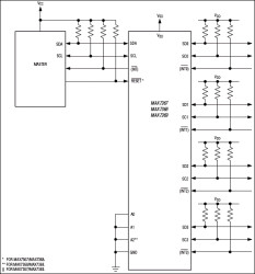 4-Channel I²C Switches/Multiplexer
