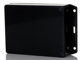 Obudowa ABS szerokość zew. 94 mm długość zew. 121 mm wys. zew. 30 mm Hammond IP54 Czarny