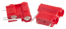 Gniazdo testowe Żeński typ Złącze testowe Czerwony 10A RS PRO rozmiar 4 mm
