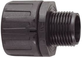 Dławica wężowa HellermannTyton HelaGuard HG21-S-PG16, O 16,7 mm, czarna