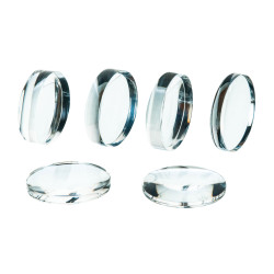 Eisco PH0538D 38mm Acrylic Lenses Set of 6