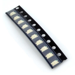 Dioda LED SMD 1206 niebieska - 10 szt.