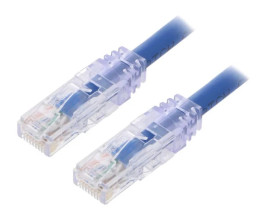 UTPSP0.5MBUY Patch cord TX6™ PLUS,U/UTP 6 linka Cu LSZH niebieski 0,5m