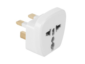 Złącze AC wtyk UK- gn. uniwersal (QZ36)