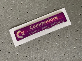 Amiga 500+ Elite Edition holo Purple