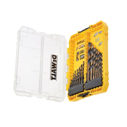 DEWALT DT70755 Black &amp; Gold HSS Drill Set, 21 Piece