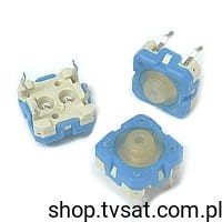 1.14.100.502 Tactile Switch, , inward, Au THT RADIOHM