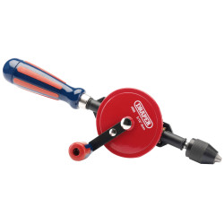 Draper 13838 8mm 3/8&quot; Chuck Double Pinion Hand Drill
