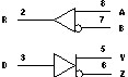 Low-Power Differential Line Driver And Receiver Pairs