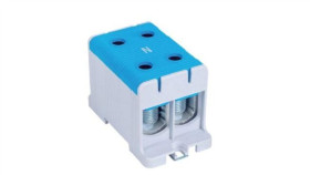 Blok Rozdzielczy - Odgałęźny 2 - Polowy 35-150Mm2 Niebieski Montaż Płaski...