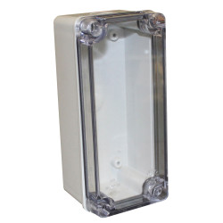 CamdenBoss CHDX6-225C X6 Series Polycarb Transparent Lid 180x80x70 IP66/67