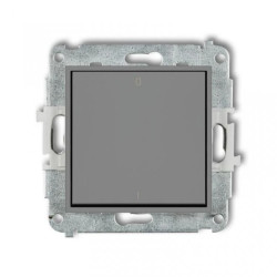 ICON Mechanizm łącznika dwubiegunowego szary mat 27IWP-9