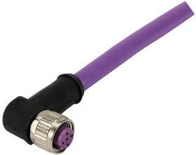 Przewód czujnik-siłownik ze złączem Złącze M12 liczba rdzeni 2 długość 1m Rodzaj A Żeńskie