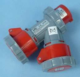 VB-1655 16A/380V 2x3P+E IP67