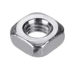 Nakrętka kwadratowa - M4 10x10mm - 10szt - wpust - do profili aluminiowych