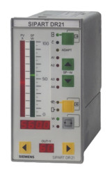 Regulator temperatury PID panelowy Siemens Uz: 115 → 230 V AC wejście Sygnał analogowy, sygnał cyfrowy 72 x