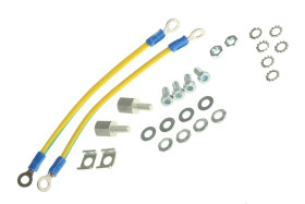 Obejma uziemiająca, Stal