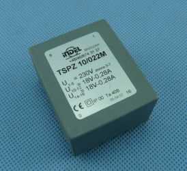 TSPZ-10/022 2x18V/2x0,28A TRAFO PŁ.DRUK