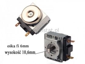 Wyłącznik czasowy mech.1-60min NO 16A oś ścięta