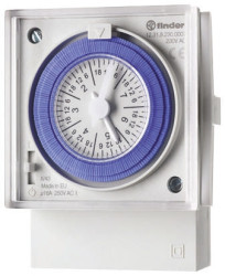 Wyłącznik czasowy 1-kanałowy Analogowy 230 V ac Finder SPDT