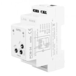 Przekaźnik czasowy przełączany w zerze wielofunkcyjny 230V AC PCM-34 EXT10000308