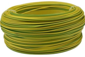 LIYV 1x1,0mm przewód jednożyłowy linka żółto-zielony