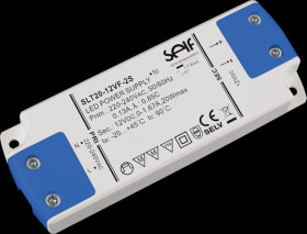 SLT20-12VF-2S LED transformer, 20 W, 12 V, 1.67 A