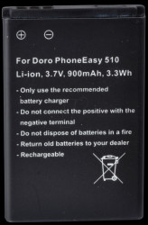 900 mAh, Li-Ion for BEA-FON S400