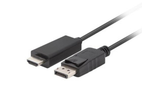 KABEL DISPLAYPORT(M) V1.1 -HDMI(M) 1M CZARNY LANBERG