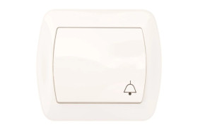 Simon Akord Przycisk /dzwonek/ biały AD1/11