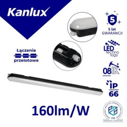 Oprawa hermetyczna MAH MAX 38W12NW RYF B 7150lm 4000K IP66 IK08 1175/80mm PC PZH 5 lat gwar. 38469