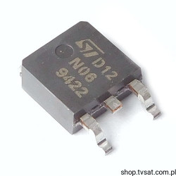 STD12N06T4 N-FET 60V 12A 50W SMD-DPAK STM