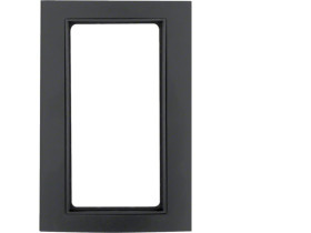 BERKER B.3 Ramka z dużym wycięciem alu czarny/ant 13093005 HAGER