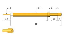 Igła przełączająca SKS 415 306 230 A 23022 raster 3.5 (137mil)