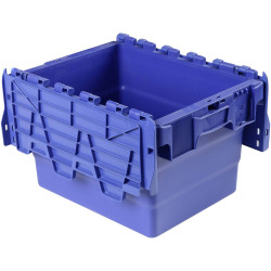 VISO DSW 4325 Box 400x250x300mm Blue Robust Hinged Lid Ideal for Food
