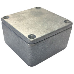 CamdenBoss RTM5001/11-NAT Aluminium Box 50x50x31mm Series 5000