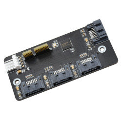 PCI-E to 4-channel SATA 3.0 Adapter for CM4 IO Board