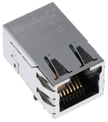 Złącze RJ45 Żeński Złącze RJ45 Przewlekany Bel-Stewart, proste, 8P8C-żyłowe