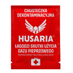 Chusteczka do gaz pieprzowy neutralizująca dekontaminacyjna HUSARIA