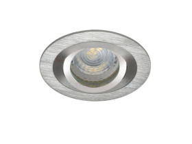 Oczko halogenowe, oprawa sufitowa punktowa ruchoma SEIDY CT-DTO50-AL 12V 1x10W MR16 Gx5,3 IP20 aluminium 18280 KANLUX