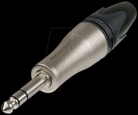 NP3XL Jack plug, 3-pin, 6.35 mm, jumboPLUG