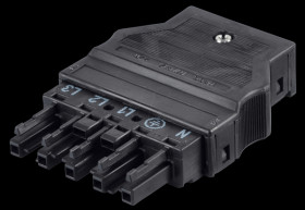 770-105 WINSTA® MIDI, 5-pin female connector, with strain relief housing