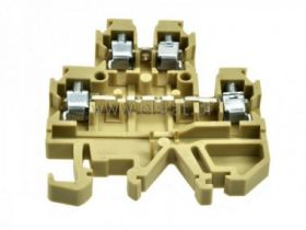 Złączka śrubowa; piętrowa; 2 tory ; 4,0mm2