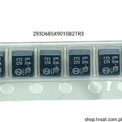 293D685X9010B2TE3 Tantalum 6.8uF 20V 10% SMD-B VISHAY