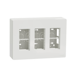 Obudowa kasety sterowniczej Schneider Electric 4-otworowa Biały New Unica
