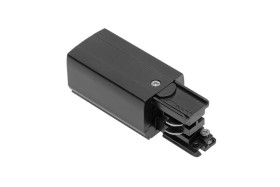 Końcówka zasilająca do szynoprzewodu 3-fazowego lewa czarna XAE-KZASLC-10