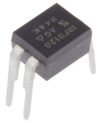 MOSFET N-kanałowy 1.3 A HVMDIP 100 V Pojedynczy 1.3 W 270 mΩ