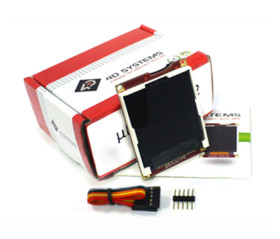 Kolorowy wyświetlacz LCD 1.44cal Transmisywny TFT 128 x 128pikseli Nie 4D Systems Brak